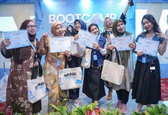 Kementerian Ekraf Tutup Bootcamp 1 Inkubasi Fesyen wilayah Jabodetabek, Bogor, Senin (3/11/2025).