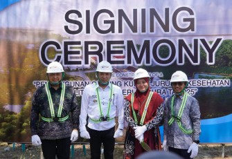 Groundbreaking Gedung Kuliah Jurusan Kesehatan Politeknik Negeri Madura