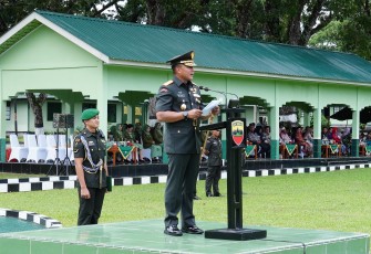 Pangdam I BB Berikan Amanat Pada Upacara Penutupan Pendidikan Pertama Bintara TNI AD TA 2024