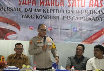 Kapolrestabes Medan Hadiri Kegiatan Sapa Warga Satu Rasa
