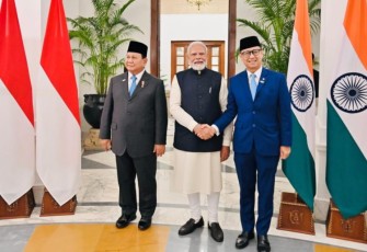 Menkes Budi Gunadi Sadikin bersama PM India