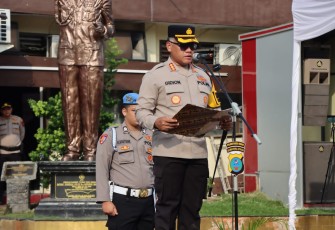 Kapolrestabes Medan Pimpin Sertijab Sejumlah PJU.