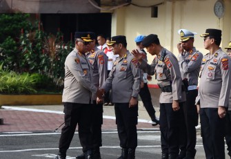 Kapolrestabes Medan Pimpin Apel Personel