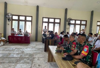 Satgas Yonzipur 5/ABW mengikuti musrembang di perbatasan 