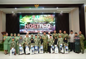 Divif 2 Kostrad syukuran HUT ke-64 Kostrad, Kamis (6/3)