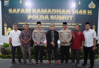 Giat Safari Ramadan Wakapoldasu dan Kapolrestabes Medan