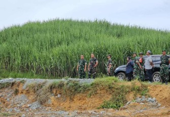 Peninjauan lokasi ketahan pangan di Blitar, Jum'at (7/3)