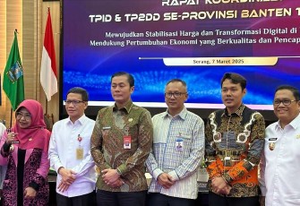 Rakor TPID dan TP2DD Banten 2025