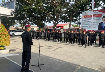 Karutan Kelas I Medan Kukuhkan Tim Satops Patnal Rutan I Tahun 2025.