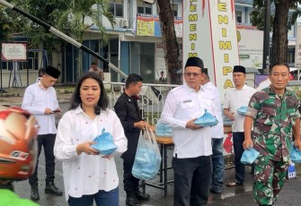 Rutan Kelas I Medan Kembali Bagikan Takjil kepada Masyarakat