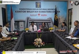 Kantor Kemenkum Sumut Perluas Sinergi Dengan Instansi.