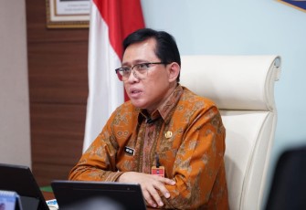 Dirjen Bangda Kemendagri Restuardy Daud 