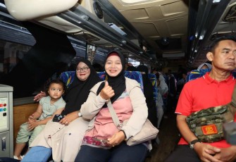 Tradisi mudik bersama Mabesad, Kamis (27/3)