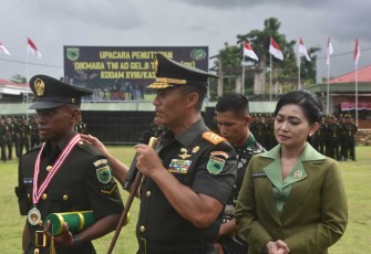 Pangdam XVIII Kasuari Mayjen TNI Jimmy Ramoz Manalu