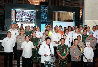 Mendagri Tito Bersama Kapolri Pantau Sitkamtibmas pada Malam Takbiran Idul Fitri 1446 H di Daerah 