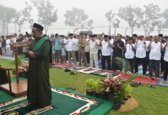 Korem 071/WK Bersinergi dengan FKUB dalam Salat Idul Fitri 1446 H