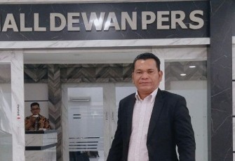 Koordinator Bidang Humas dan Komunikasi Forum Pemred SMSI, Rudolf Simbolon