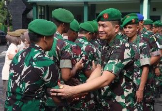 Kodim Tulungagung Gelar Apel dan Halal Bi Halal Penuh Keakraban