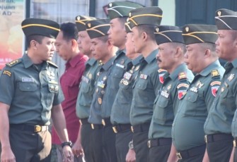 Kasipers Rem 081/DSJ Letkol Inf Heru Dwi Santoso berterima kasih kepada mereka yang dinilainya telah melaksanakan cuti dengan baik