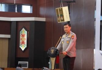 Kepala Kepolisian Daerah Kalimantan Tengah, Irjen Polisi Iwan Kurniawan menghadiri Halal Bi Halal Kebangsaan bersama Pemerintah Provinsi, Dewan Adat Dayak Kalteng, Organisasi Kemasyarakatan dan Organisasi Keagamaan 