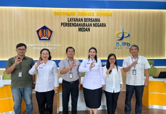 Kakanwil KemenHAM Sumut Laksankan Kunjungan Kerja ke KPPN Medan 