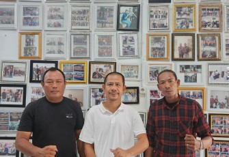 Ketua Pewarta Bersama Anggota Poto Bersama Usai Jumat Barokah