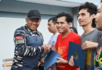 TNI AL Gelar Pelatihan Selam untuk Penyandang Disabilitas 