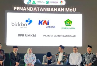 KAI Logistik Teken MoU dengan GP Ansor Jatim