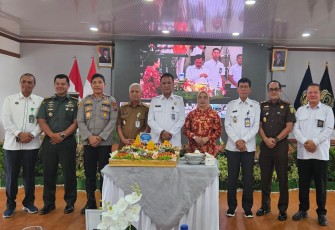 Rutan Kelas i Medan  Saat Turut Serta Pada Kegiatan HBP ke-61