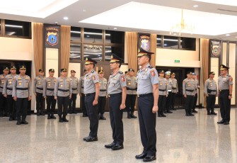 Mabes Polri Gelar Korps Raport Kenaikan Pangkat Pati Polri