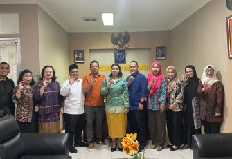 Kakanwil KemenHAM Sumut Lakukan Poto Bersama Usai Penandatanganan Nota Kesepahaman