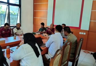 Rapat lintas sektoral di wilayah desa binaan 