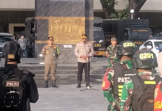 Kapolrestabes Medan Sampaikan kepada Jajaran Tiga Pilar TNI-Polri dan Pemko Medan Beri Rasa Aman.