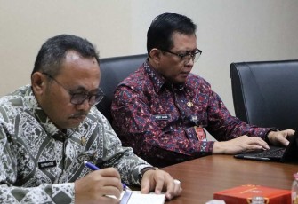 Dirjen Bangda Kemendagri Restuardy Daud 
