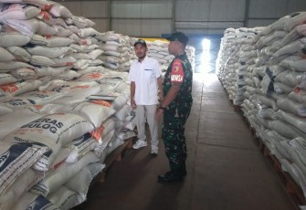 Pemantauan gudang Bulog di wilayah 