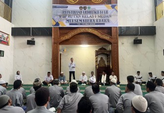 Rutan Kelas I Medan Bekerjasama Dengan MUI Sumut Adakan Pelatihan.