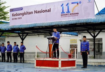 Rutan Kelas I Medan Gelar Upacara Harkitnas ke-117 Tahun 2025