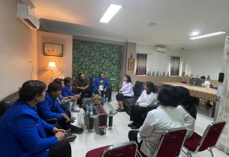 Kementerian HAM Sumut Terima Audiensi GAMKI.