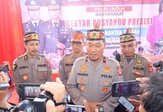Wakapolda Kalteng Brigjen Pol Dr Rakhmad Setyadi