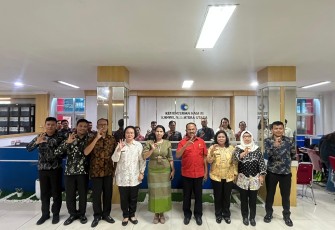 Kunjungan Strategis DPR RI Disambut Kakanwil HAM Beserta Jajaran