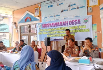 Pemdes Taba Tebelet Gelar Pra-pelaksanaan Kegiatan Tahun Anggaran 2025
