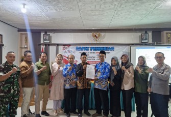 Musdes pembentukan Kopdes Merah Putih wilayah desa binaan