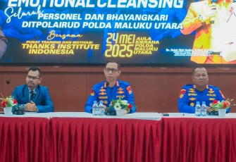 Ditpolairud Polda Maluku Utara Gelar Emotional Cleansing Training 