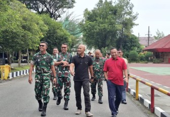 Pangdam Mengapresiasi Respon Cepat Kepolisian Melindungi Aparat Penegak Hukum di Lapangan.