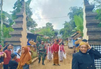 Kirab desa wilayah binaan