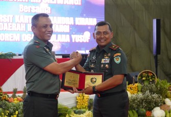 Pangdam III/Siliwangi Lakukan Kunjungan Kerja ke Korem 064/MY