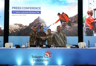 RUPS PT Telkom di Jakarta 