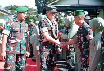 Pangdam V Brawijaya Mayjen TNI Rudy Saladin 