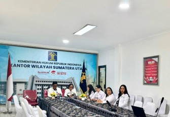 Kanwil Kemenkum Sumut Laksanakan Pembekalan kepada Peserta.