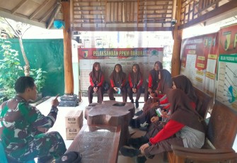 Peran Aktif Babinsa 0801/03 Arjosari Beri Pelatihan Pada Pramuka Saka Wira Kartika